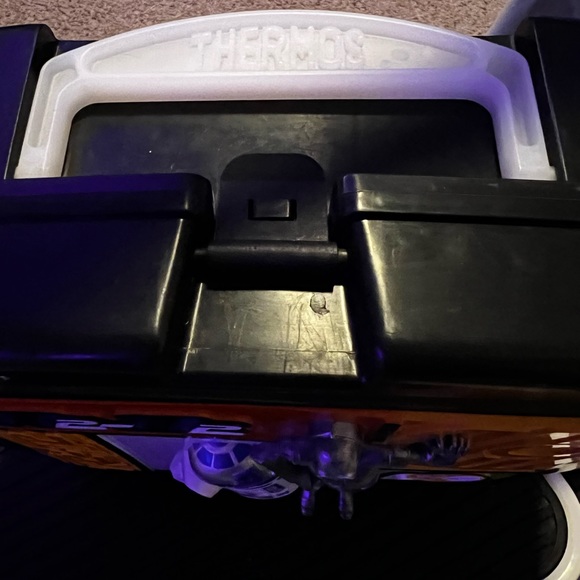 🔥🔥Vintage Thermos Star Wars Lunchbox R2-D2 and C-3PO Lucas films🔥🔥 - Picture 2 of 5